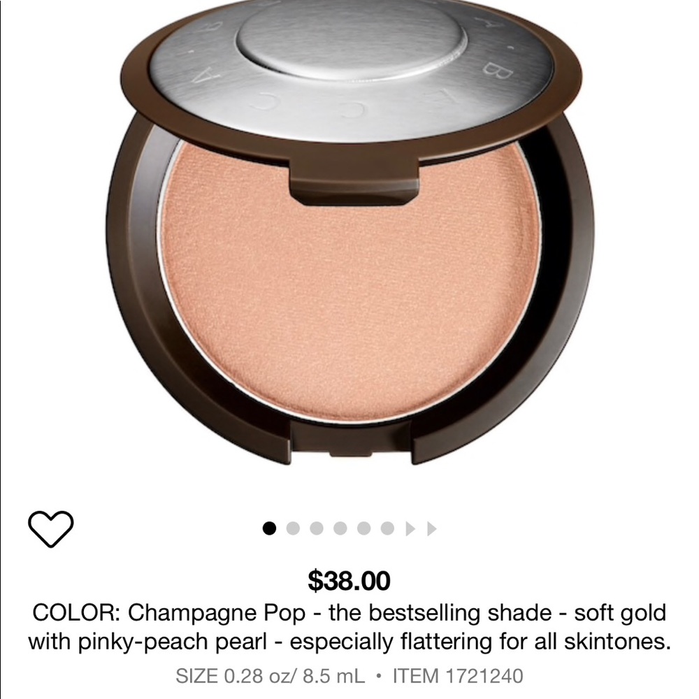 Becca champagne pop NIB